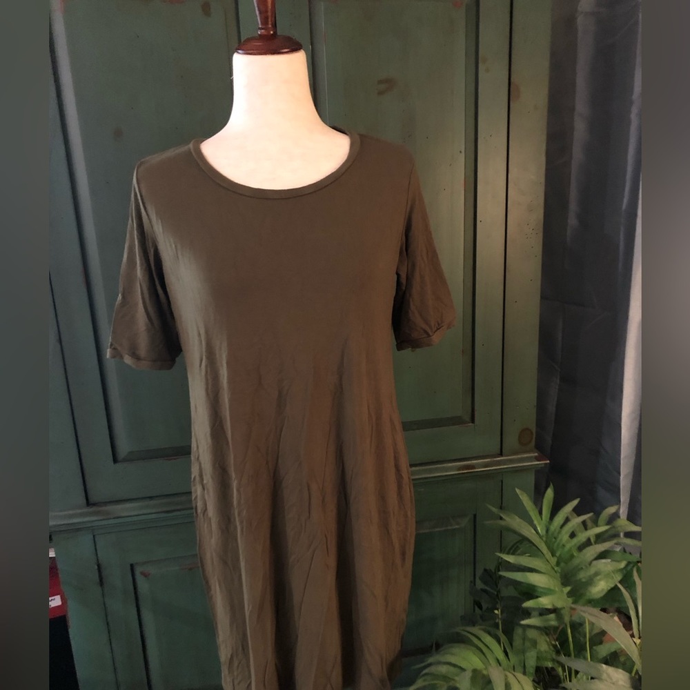 Carapace army green maternity dress size medium
